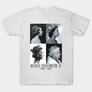 Rip Queen Elizabeth II God Bless the beautiful Queen 1926-2022 T-Shirt